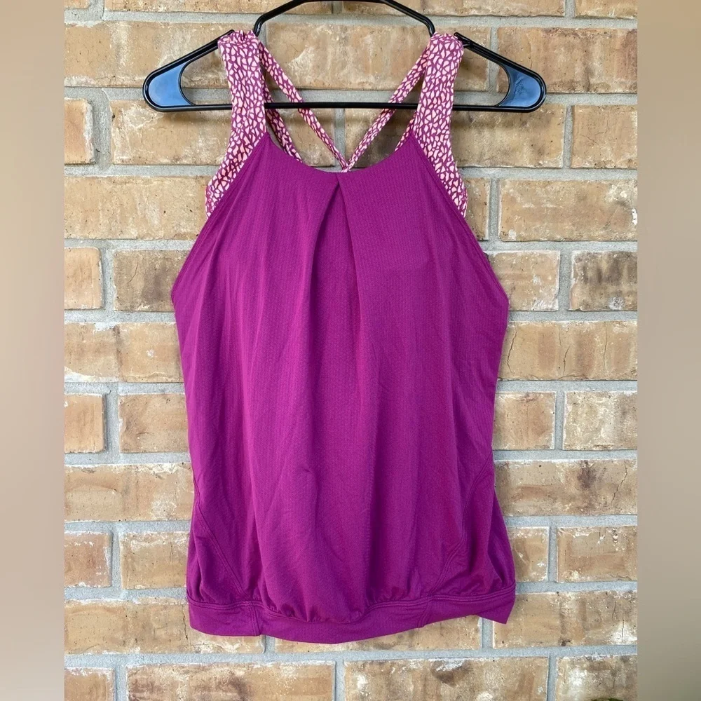 Lululemon Nouveau Limits Tank Built-in Bra, Size 4 - Picture 3 of 10